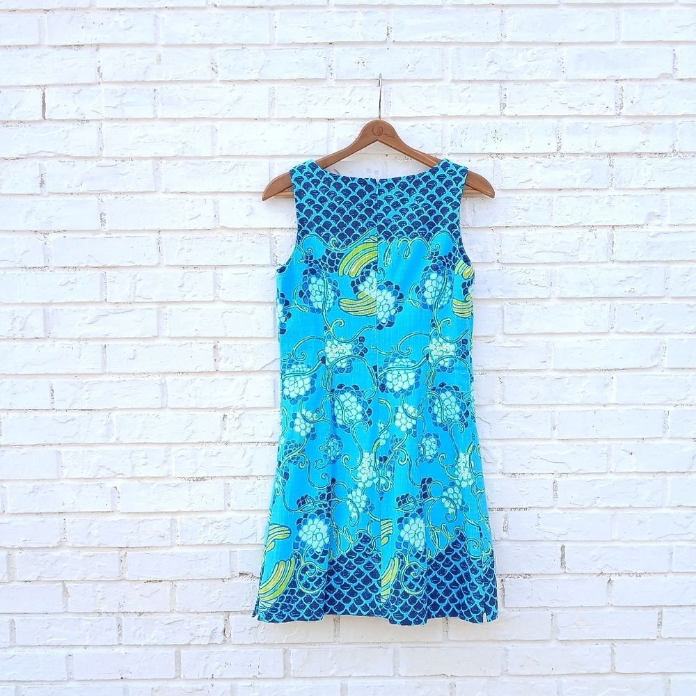 Lilly Pulitzer Dont Be Koi Dress Size 6 - Picture 8 of 8